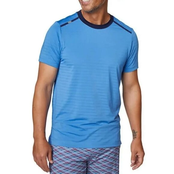 Rhone Swift - Ice Blue - Short Sleeve Gym Shirt - Picture 1 of 4